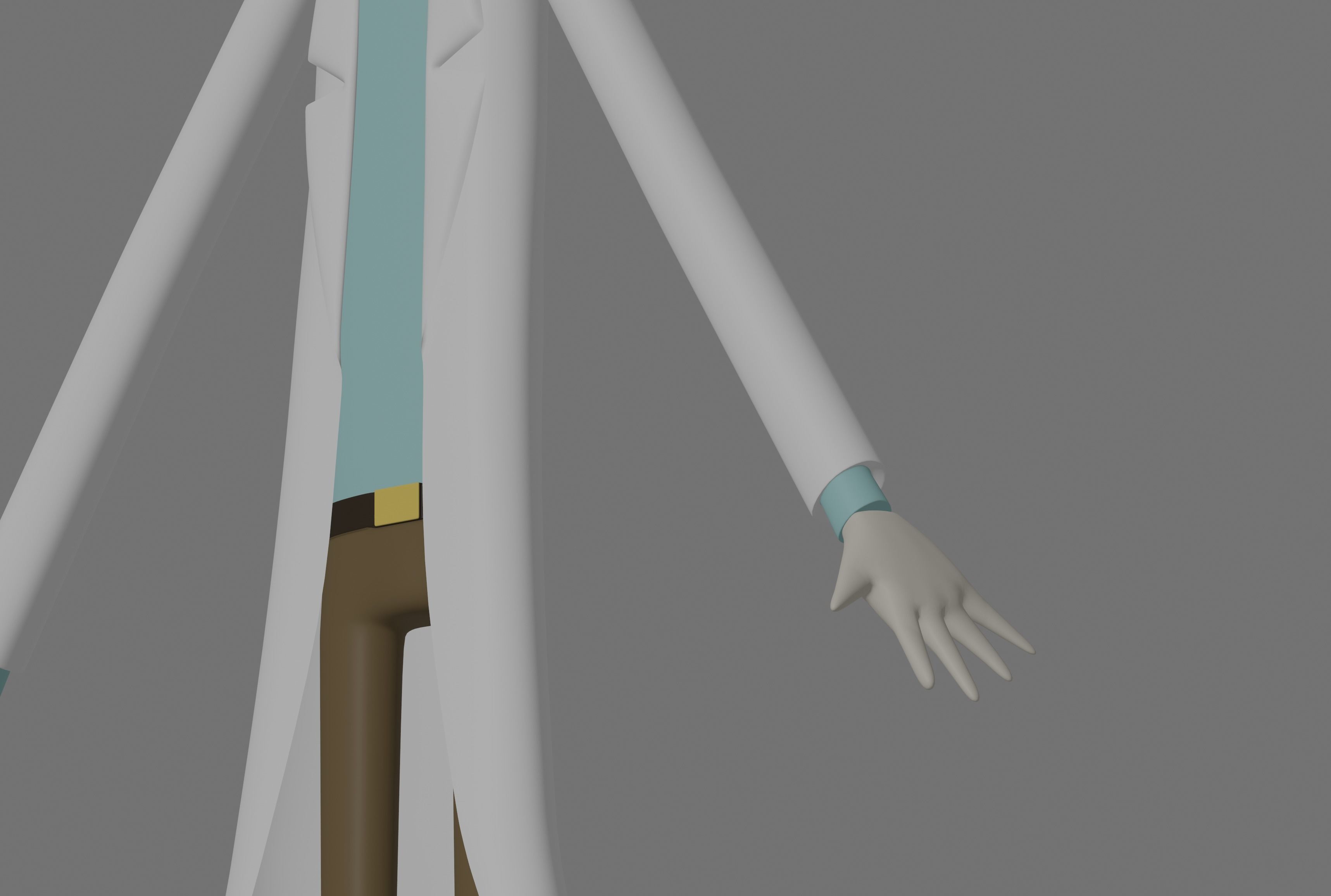 Rick Sanchez 3D model_9