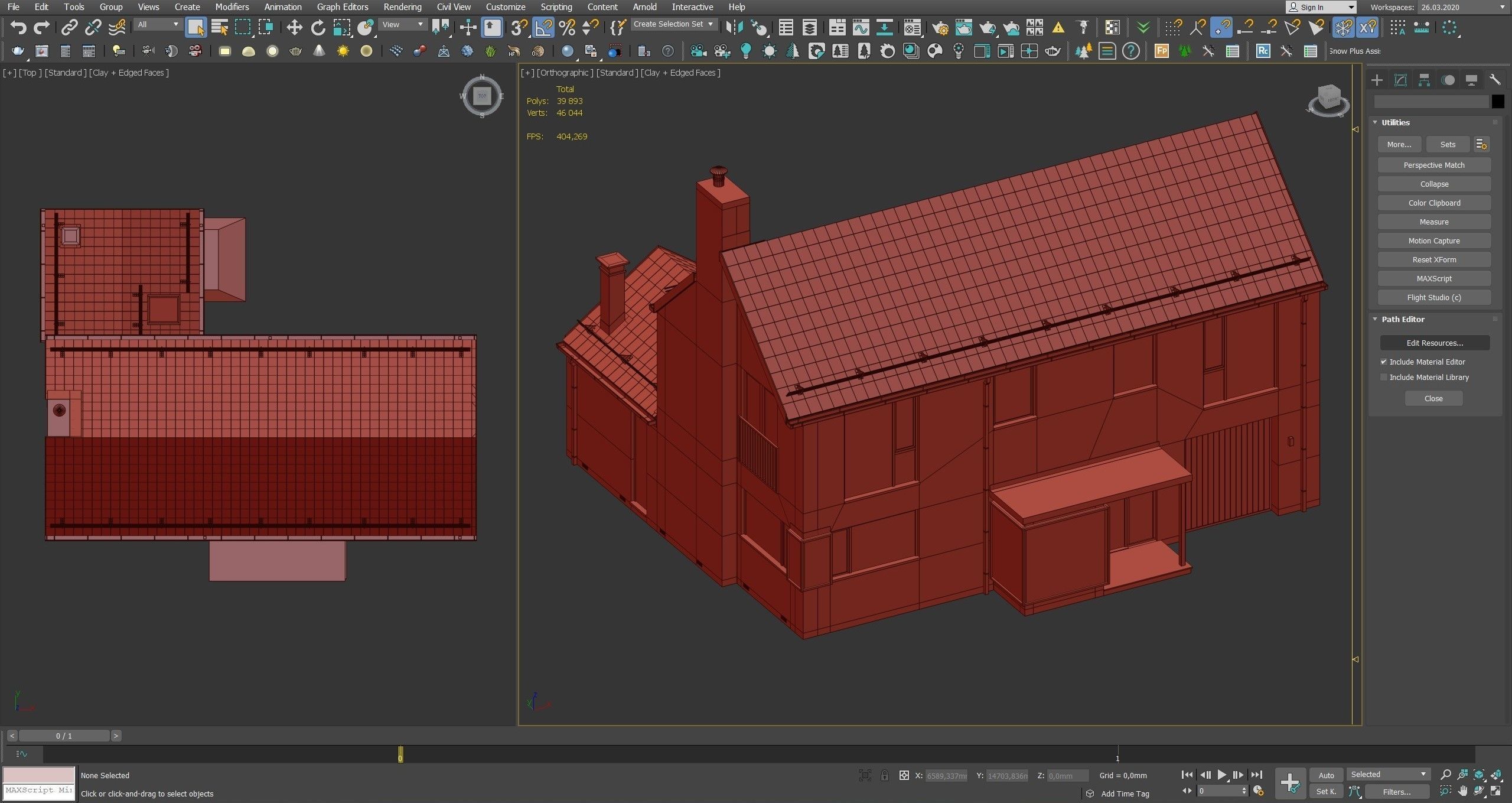Modern house v37 3D model_20