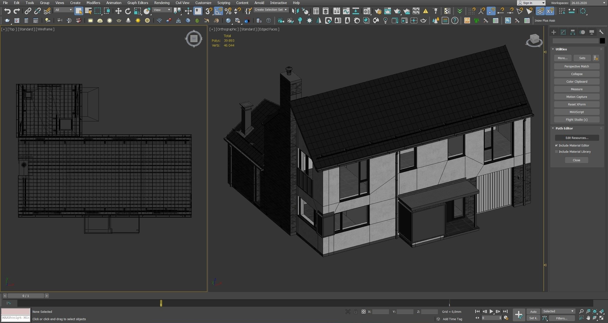 Modern house v37 3D model_19