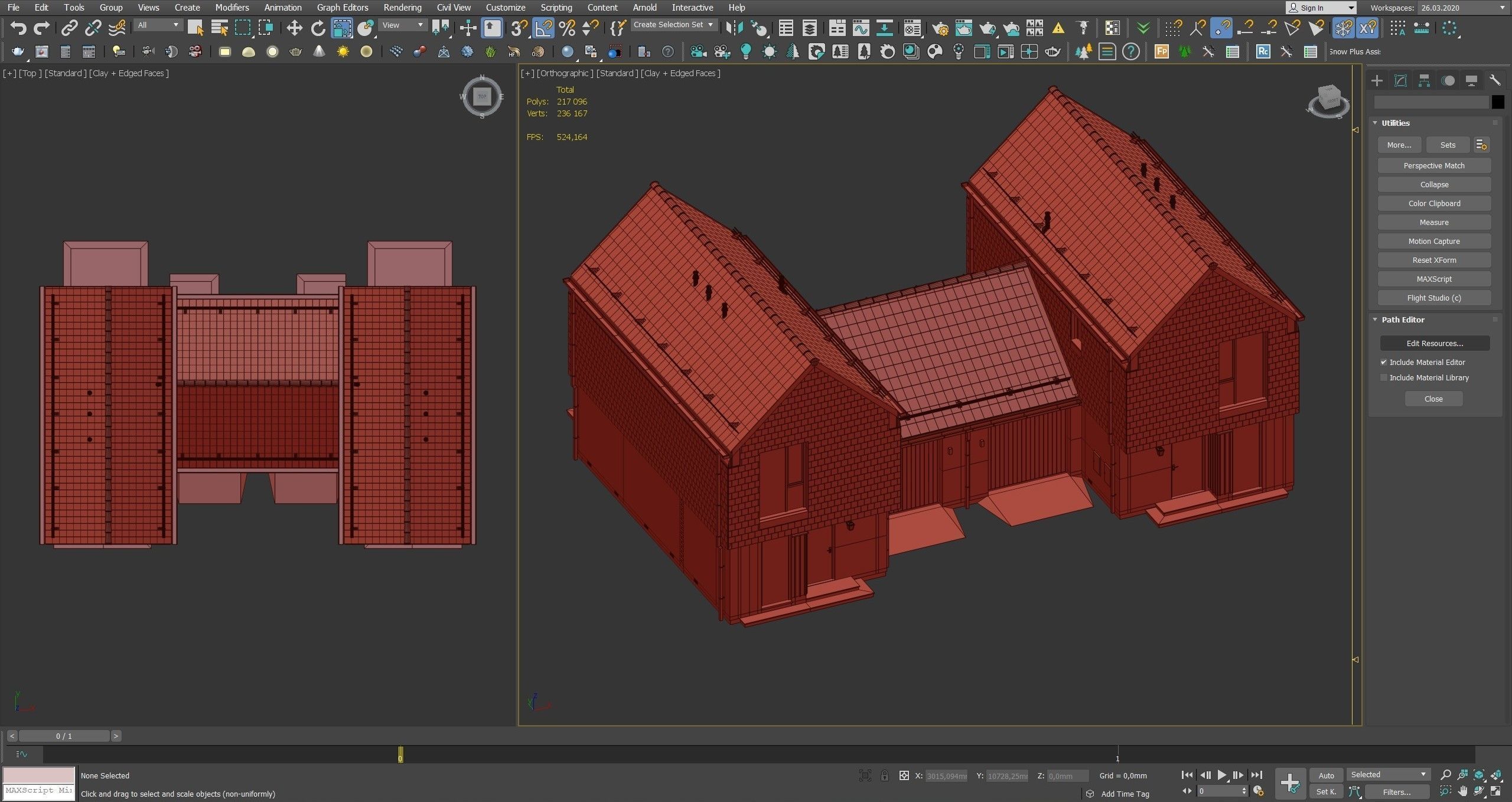 Modern house v39 3D model_19