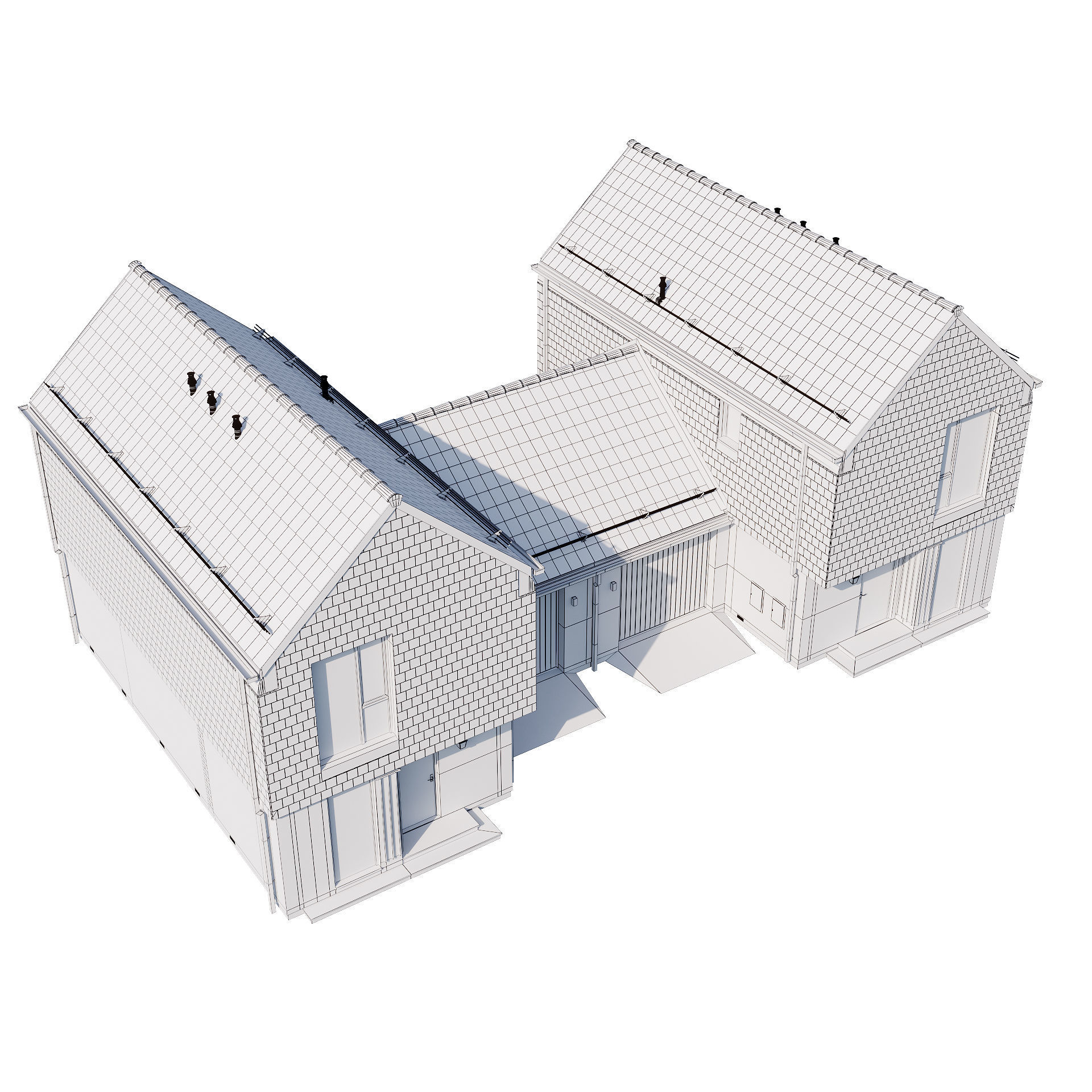 Modern house v39 3D model_18