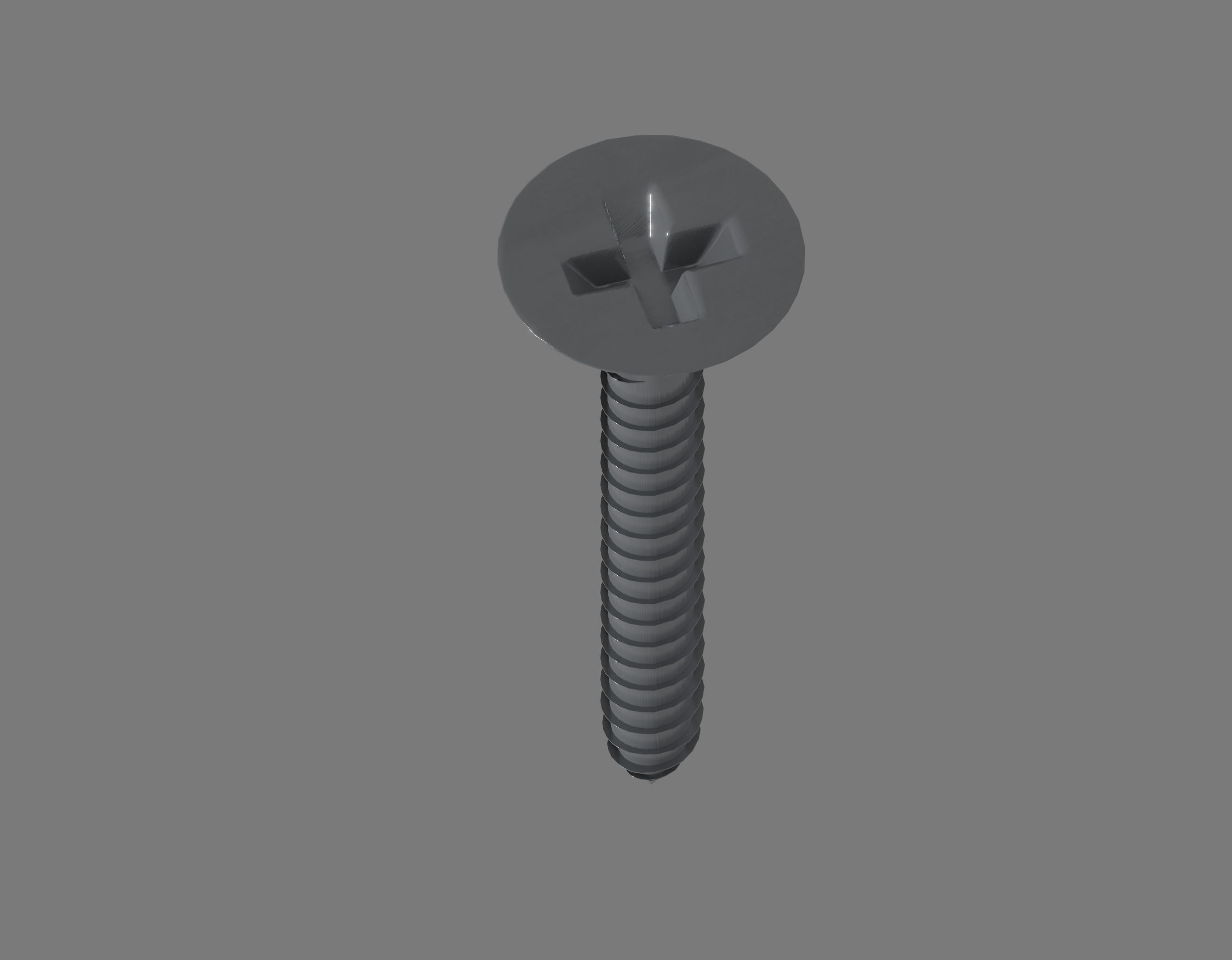Screw 3D model_3