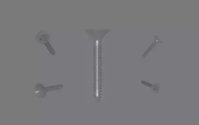 Screw 3D model