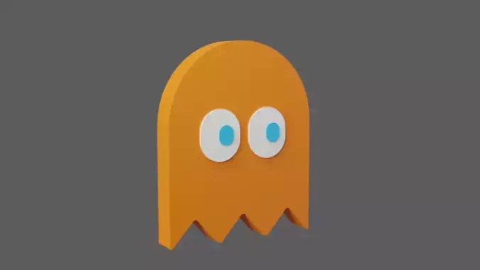 Pacman Ghost Clyde