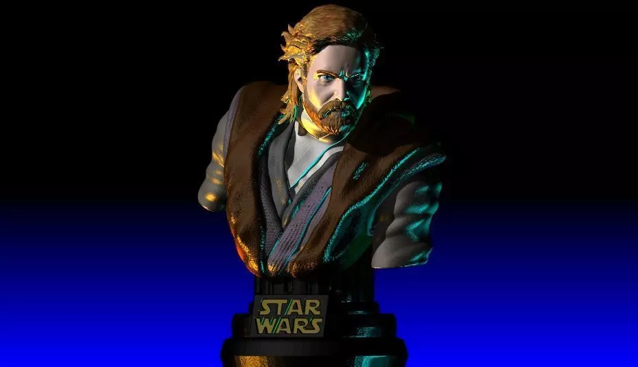 OBI WAN KENOBI SERIE DISNEY PLUS VERSION 3D print model_0