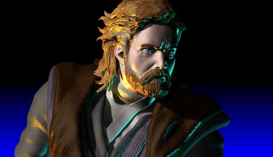 OBI WAN KENOBI SERIE DISNEY PLUS VERSION 3D print model_3