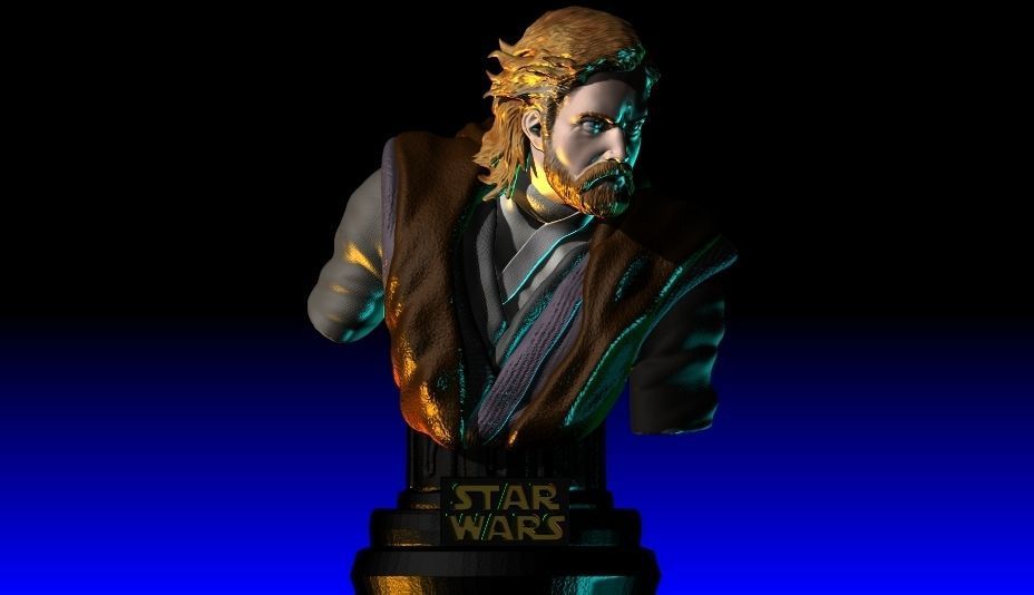 OBI WAN KENOBI SERIE DISNEY PLUS VERSION 3D print model_1