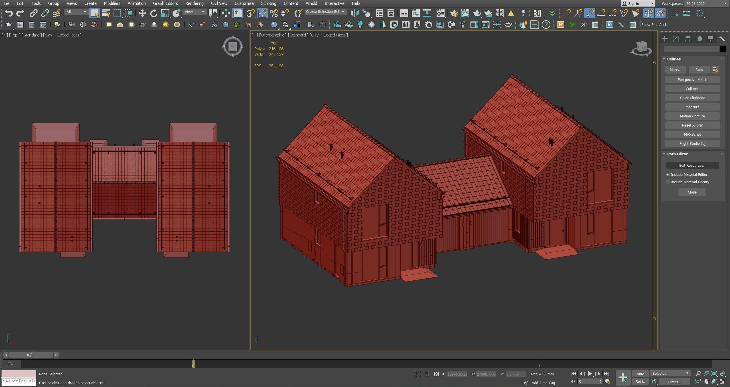 Modern house v44 3D model_21