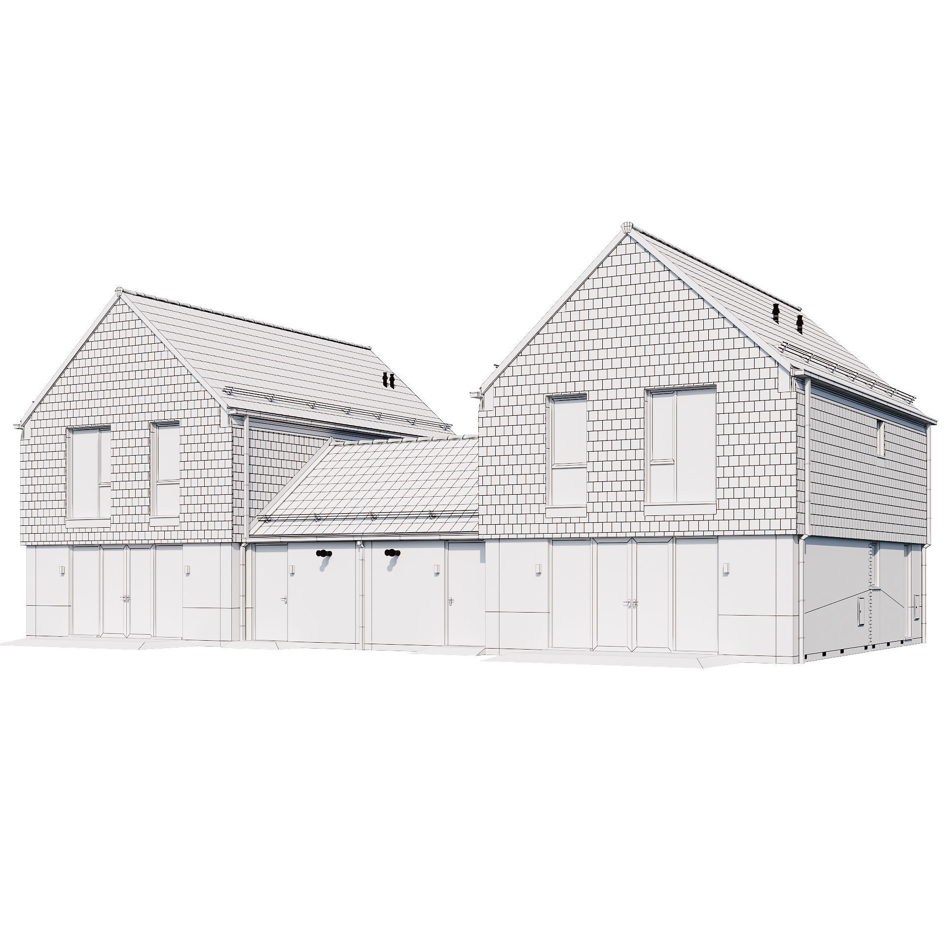 Modern house v44 3D model_22