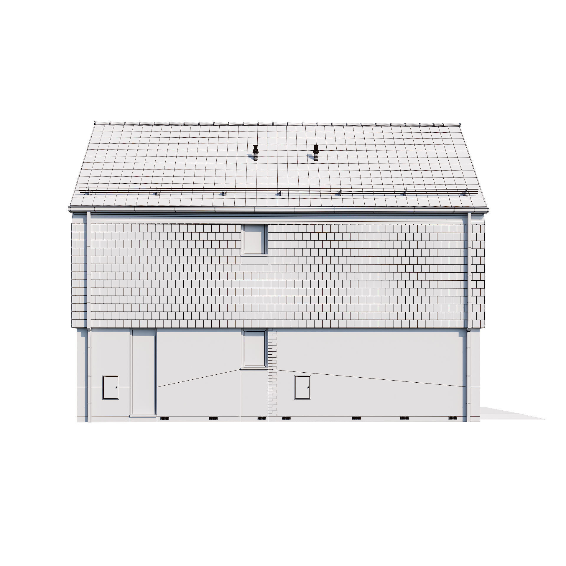 Modern house v44 3D model_15