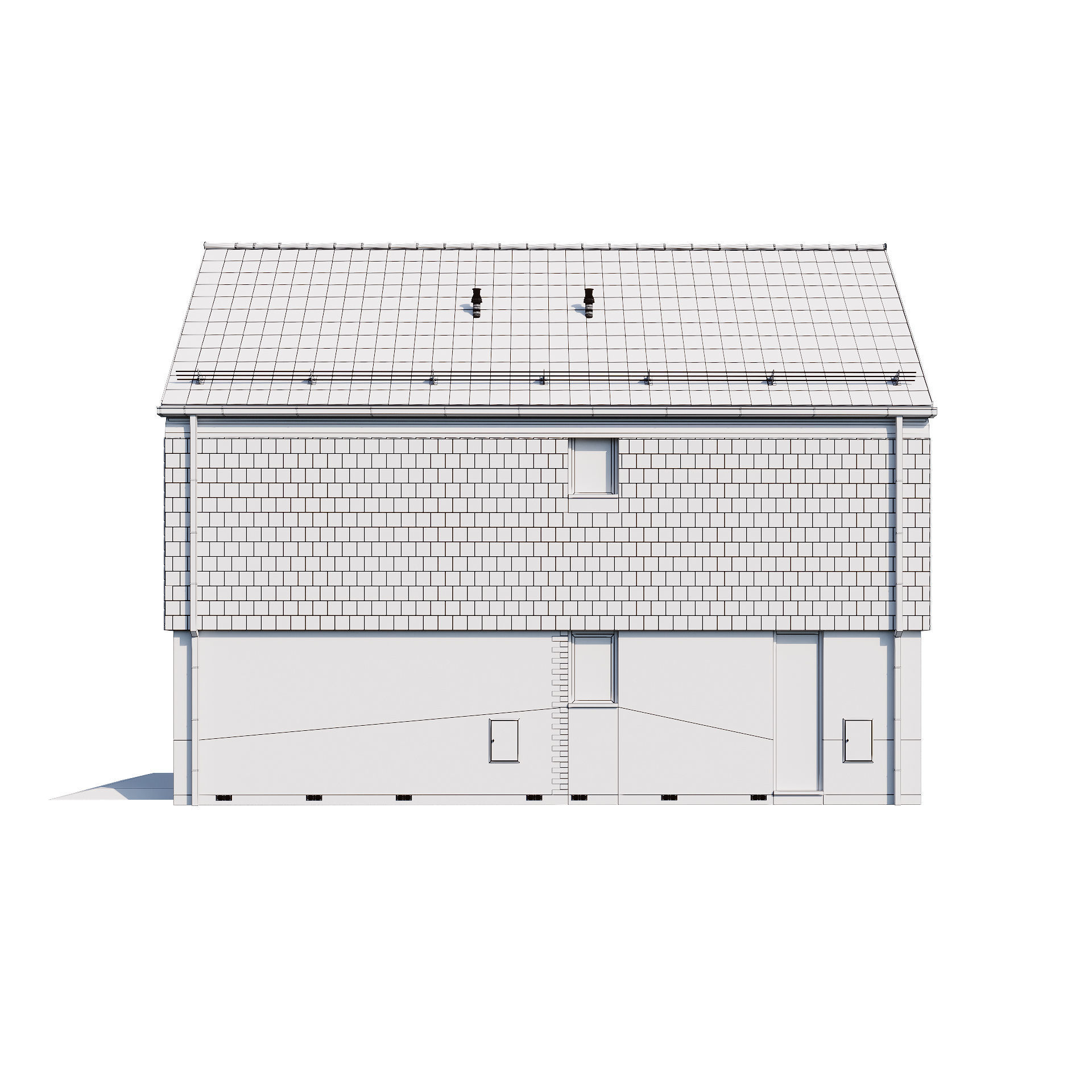 Modern house v44 3D model_32