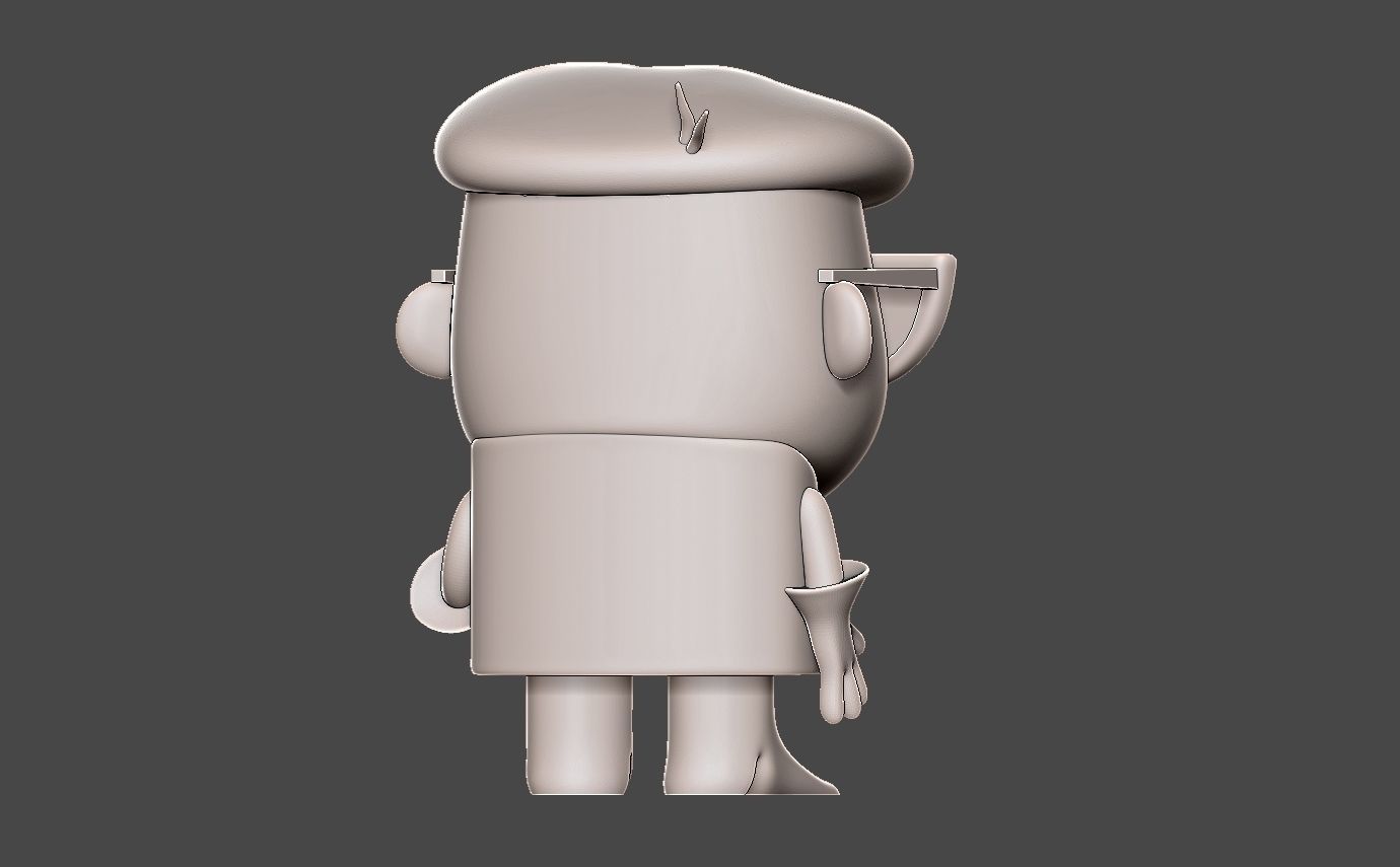 dexters laboratory  dexter free Free 3D print model_6