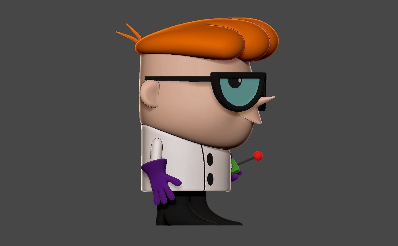 dexters laboratory  dexter free Free 3D print model_3
