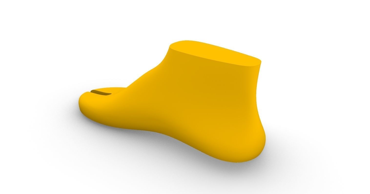 Shoe Last for Sandal Flip-Flop Slides  3D print model_7