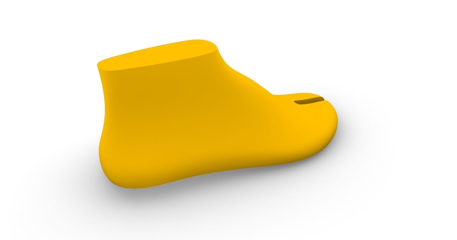 Shoe Last for Sandal Flip-Flop Slides  3D print model_6