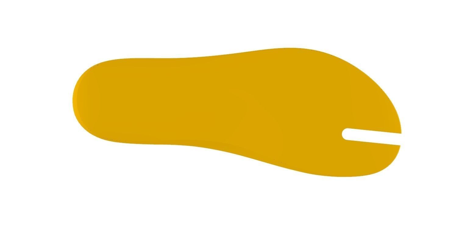 Shoe Last for Sandal Flip-Flop Slides  3D print model_3