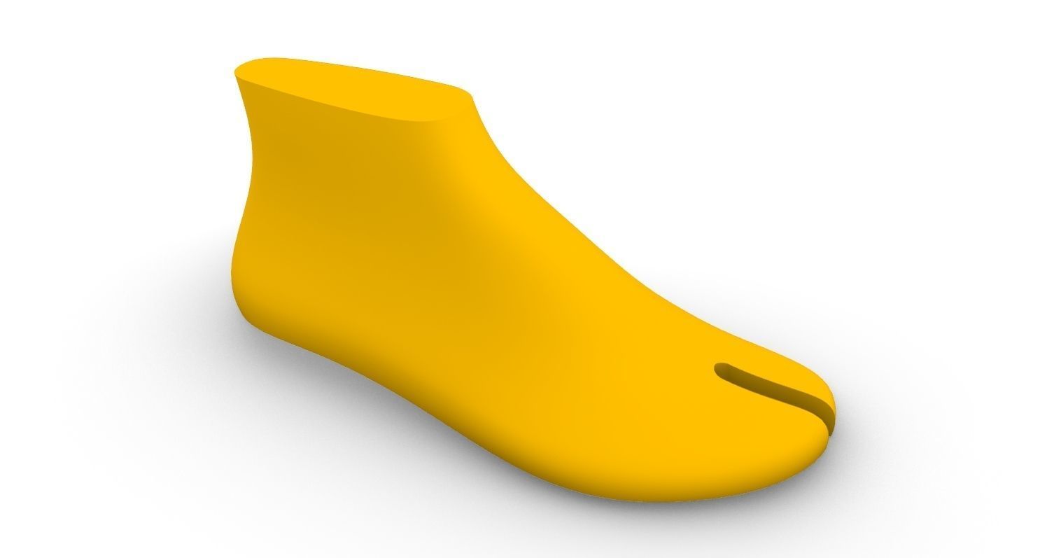 Shoe Last for Sandal Flip-Flop Slides  3D print model_0