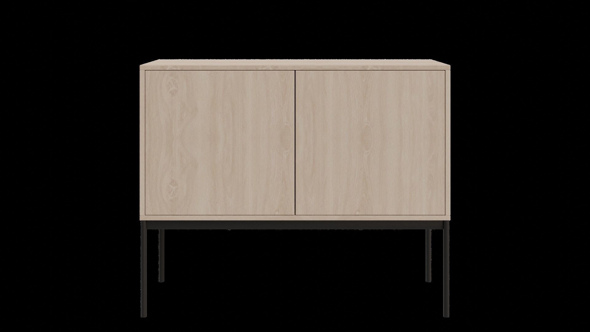 Light Wood Sideboard 3D model_7