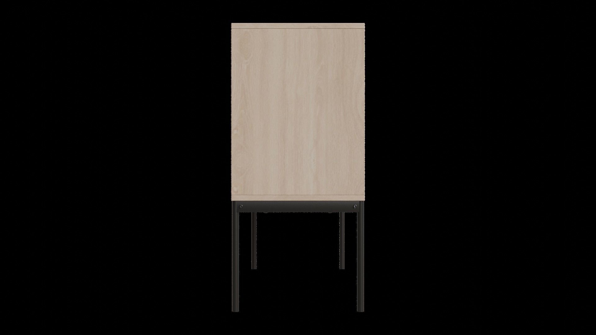 Light Wood Sideboard 3D model_6