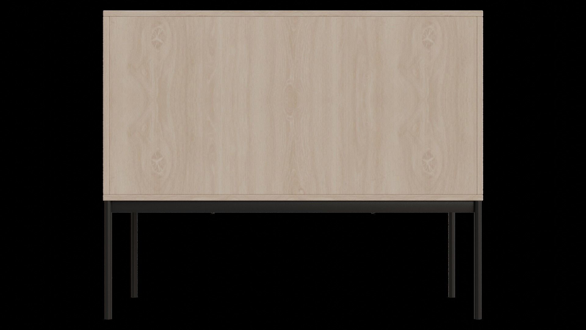 Light Wood Sideboard 3D model_5