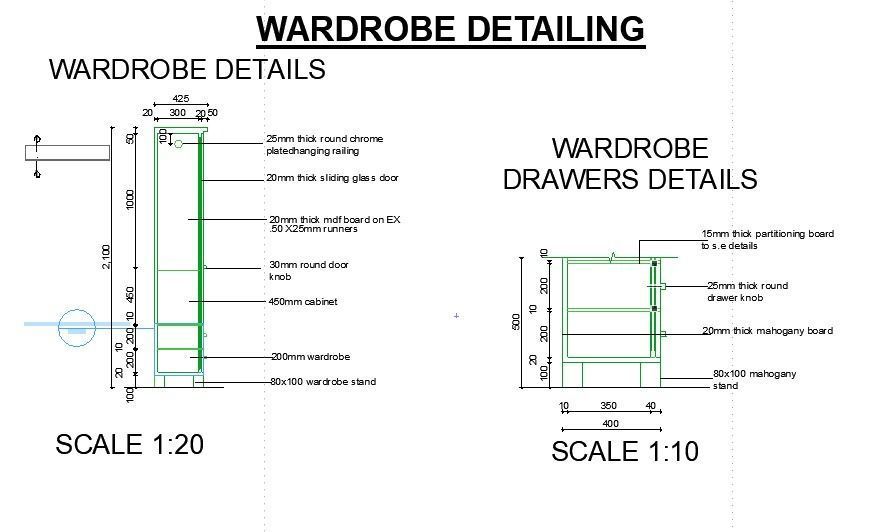 Mansion house with balconies and balconies 3D model_11