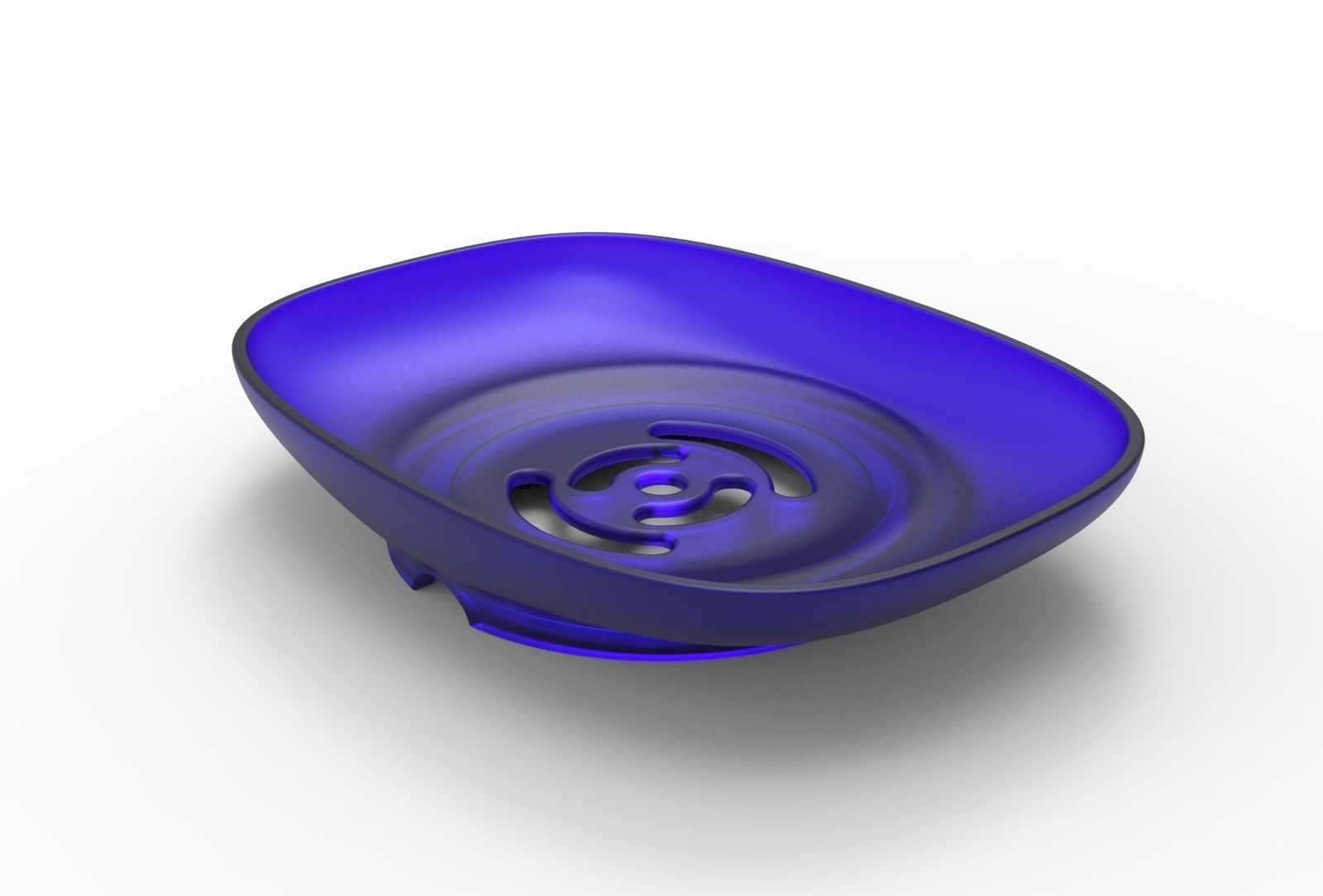 soap dish 3D print model_1