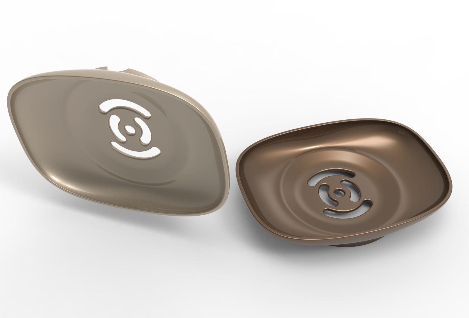 soap dish 3D print model_22