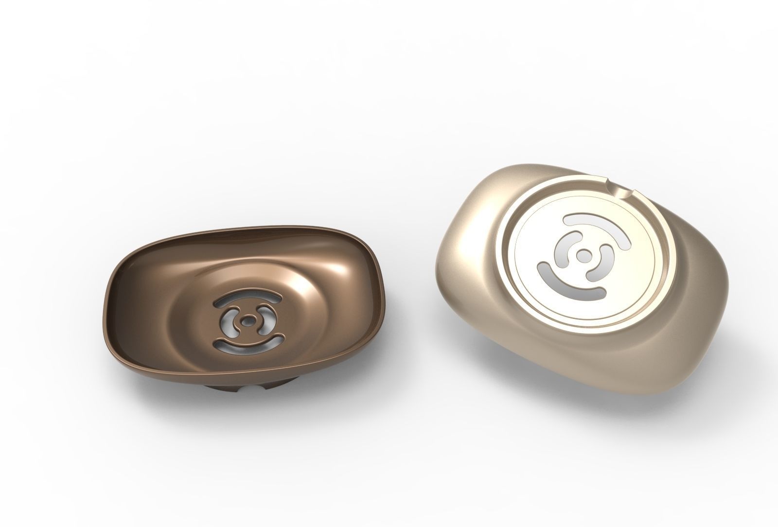 soap dish 3D print model_16