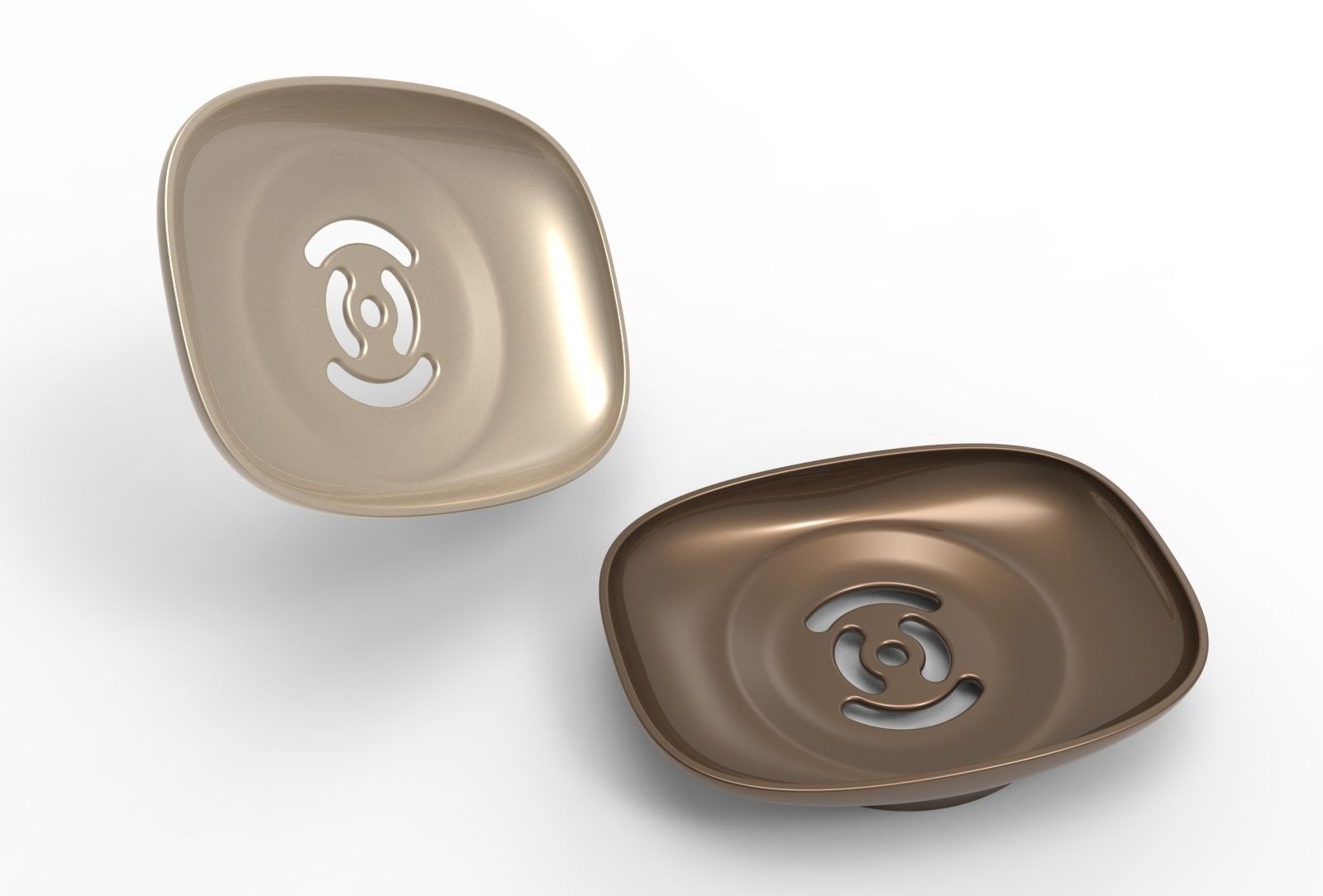 soap dish 3D print model_8