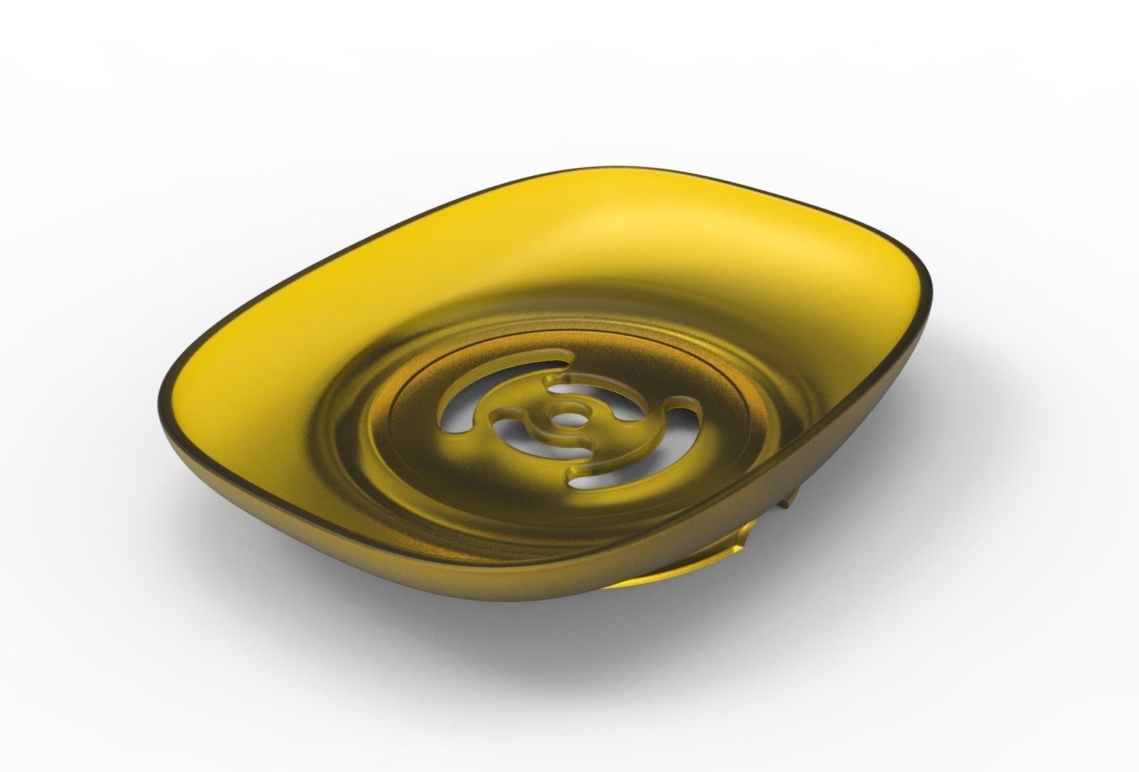 soap dish 3D print model_3