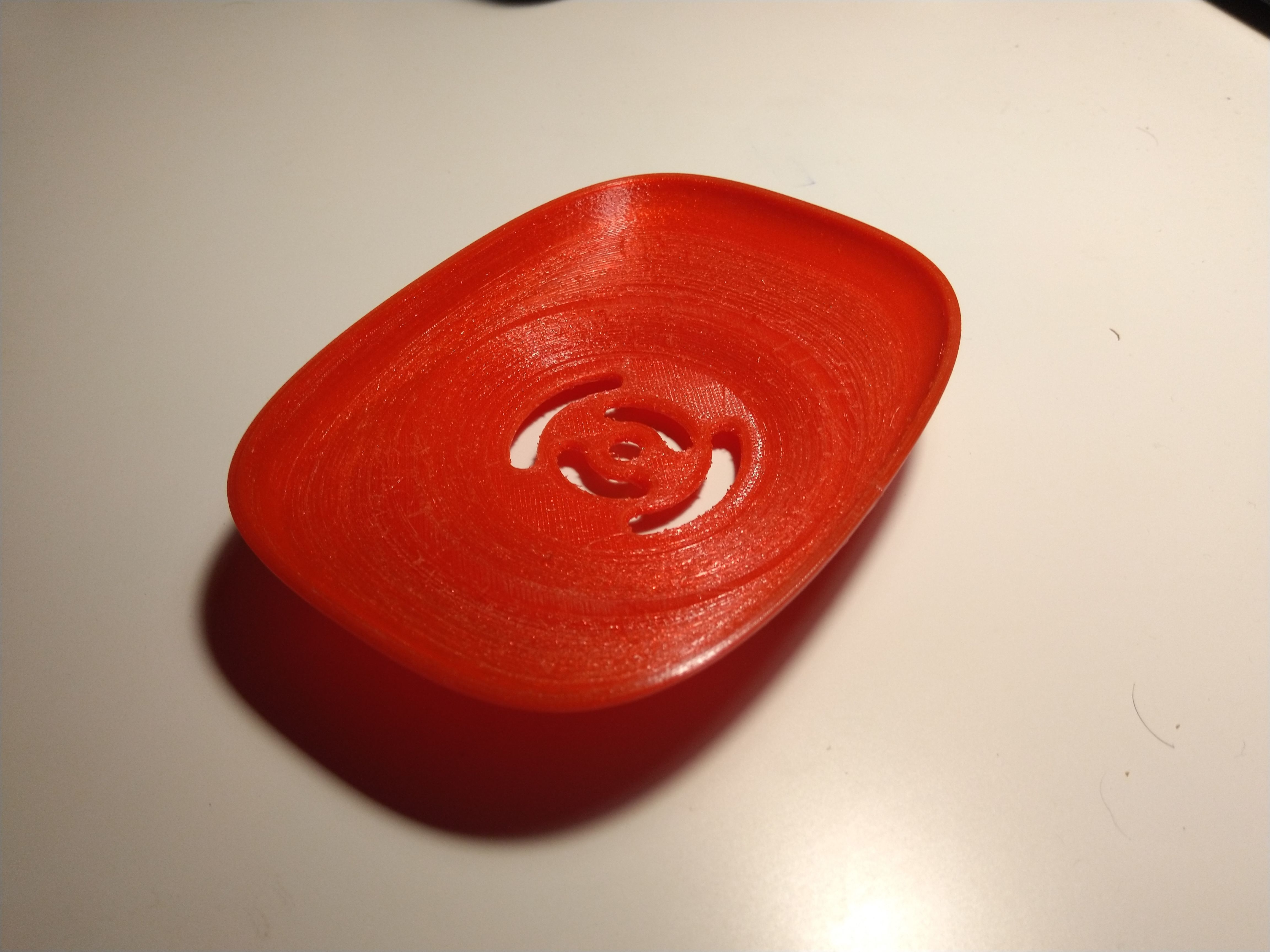soap dish 3D print model_28