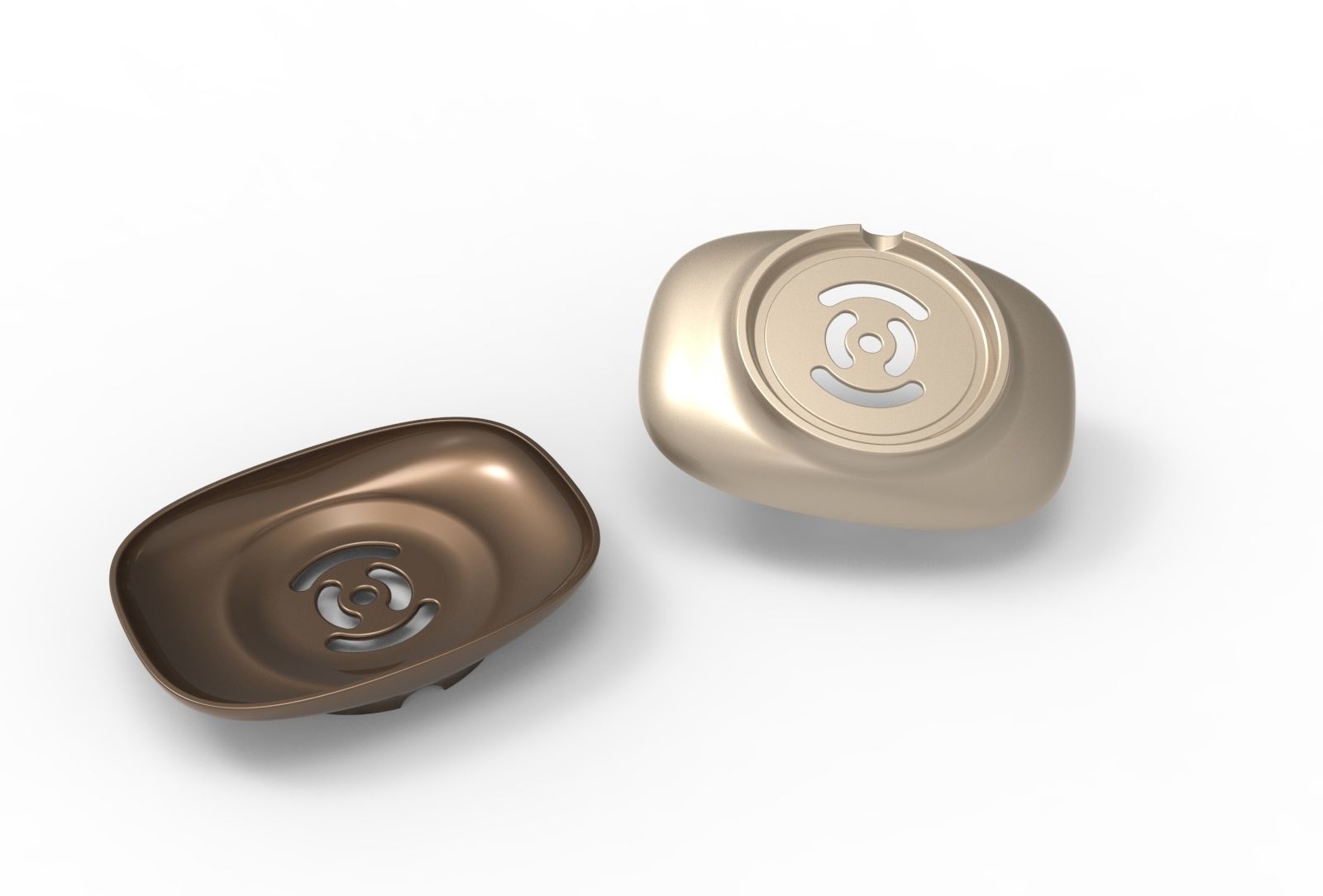 soap dish 3D print model_13