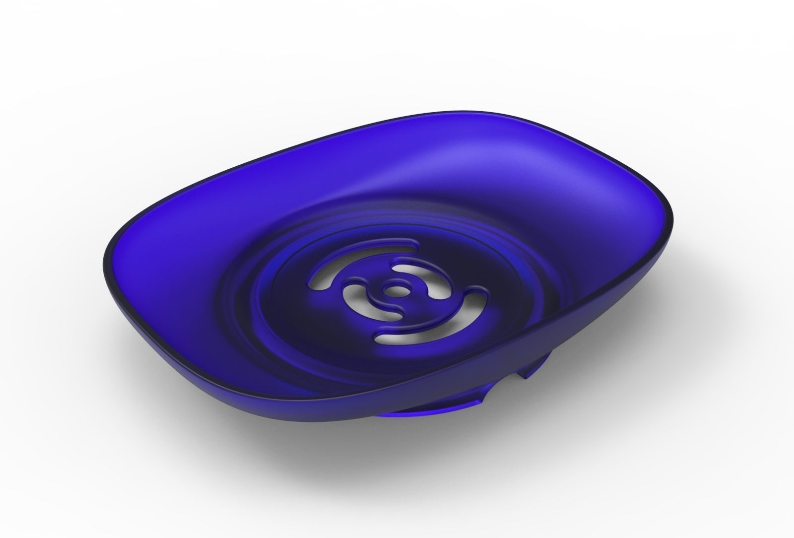 soap dish 3D print model_7