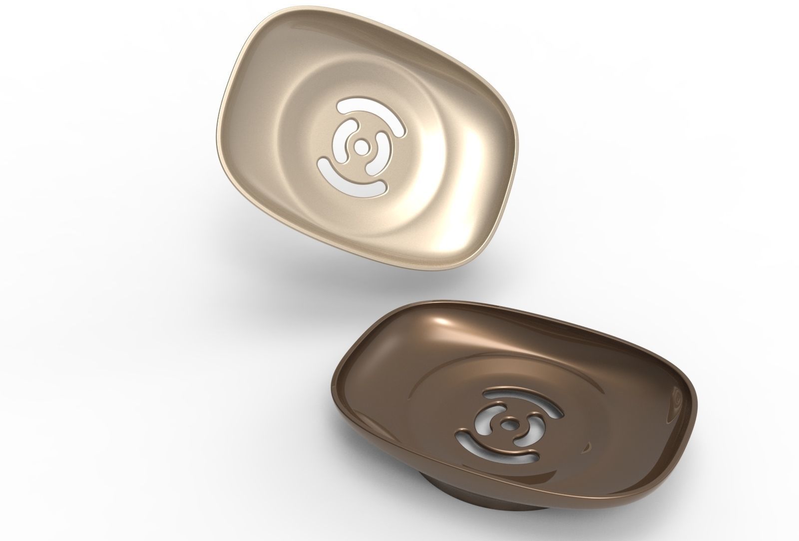 soap dish 3D print model_10