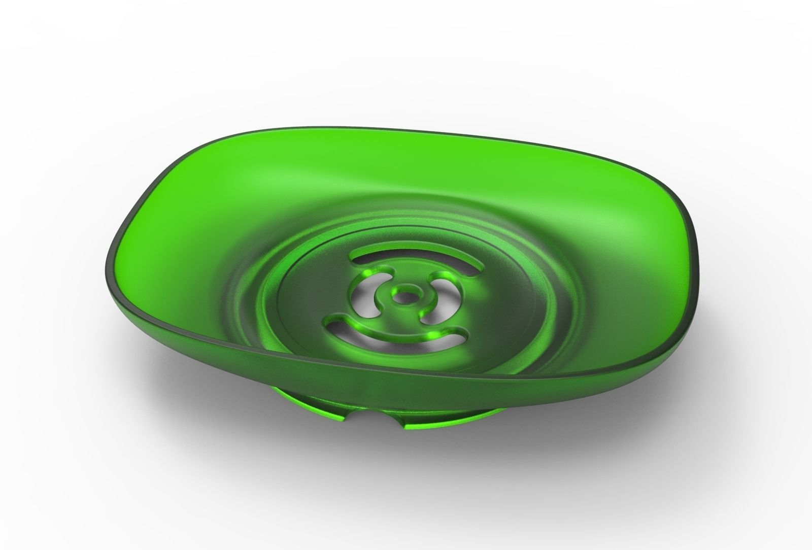 soap dish 3D print model_19