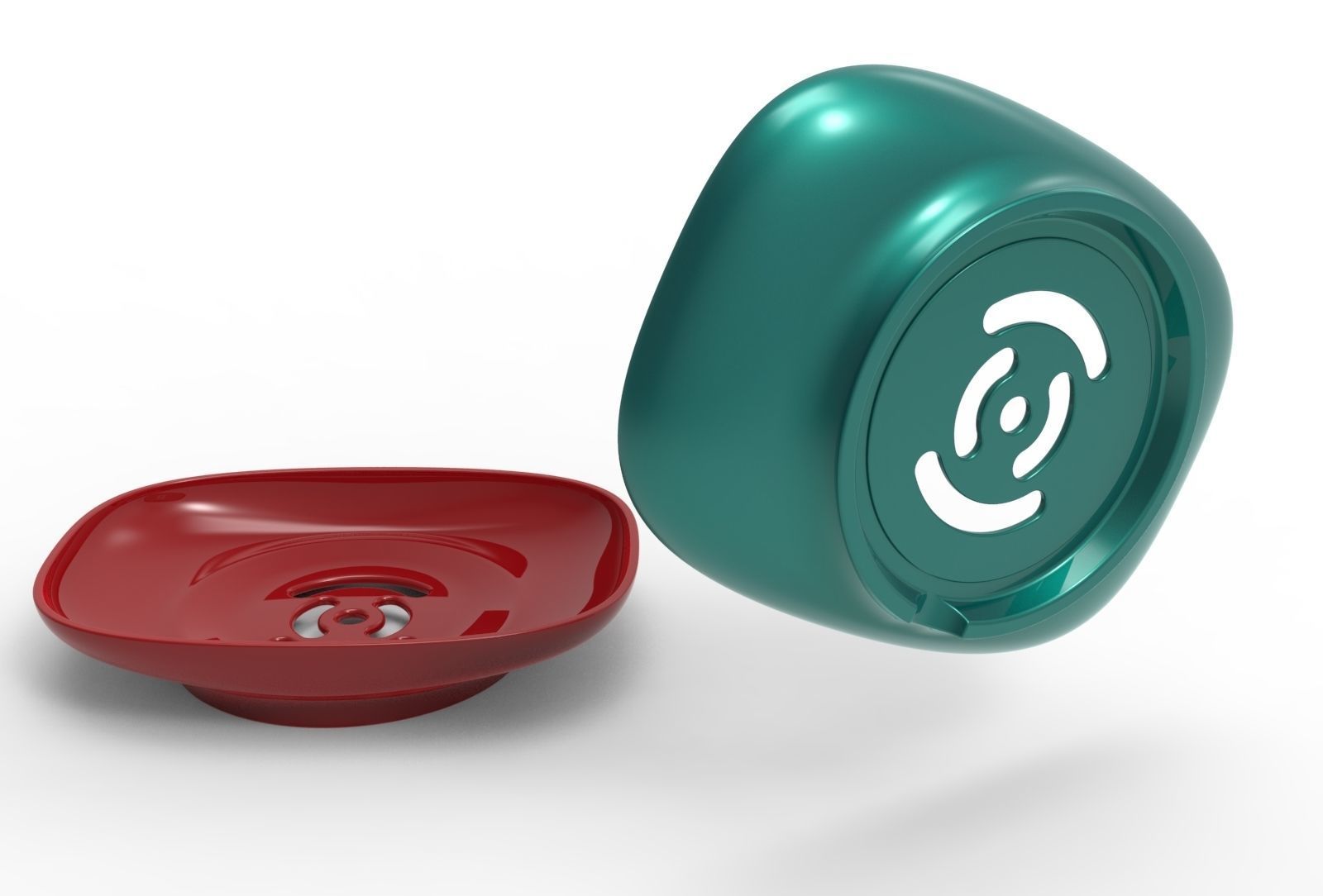 soap dish 3D print model_9