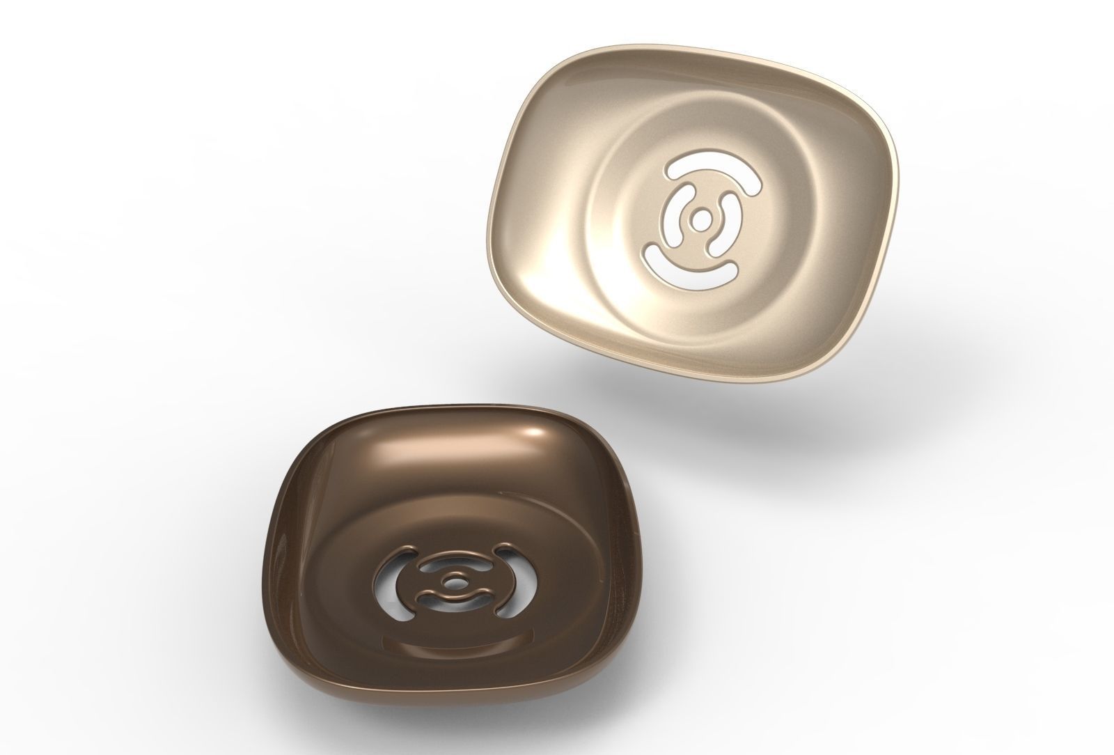 soap dish 3D print model_11