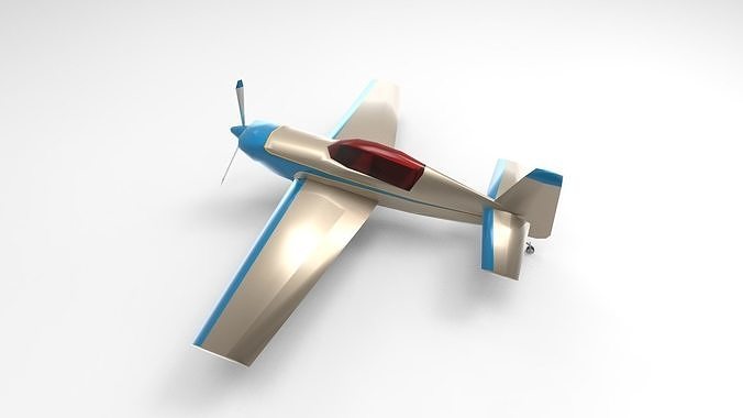 Extra 300 airplane 3D model