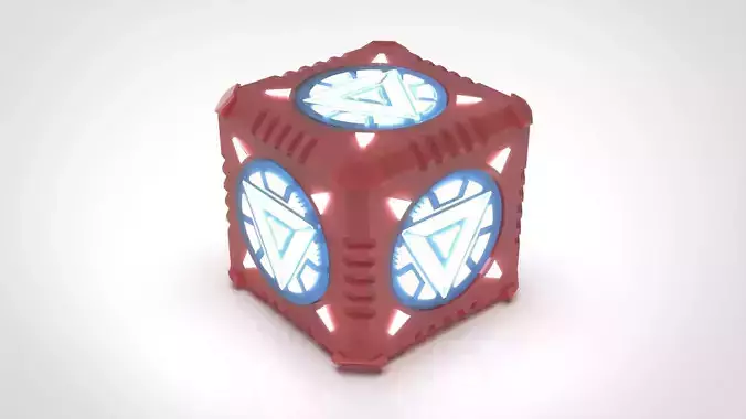 Candle Holder as Iron Man Cube Arc Reactor 3D print model