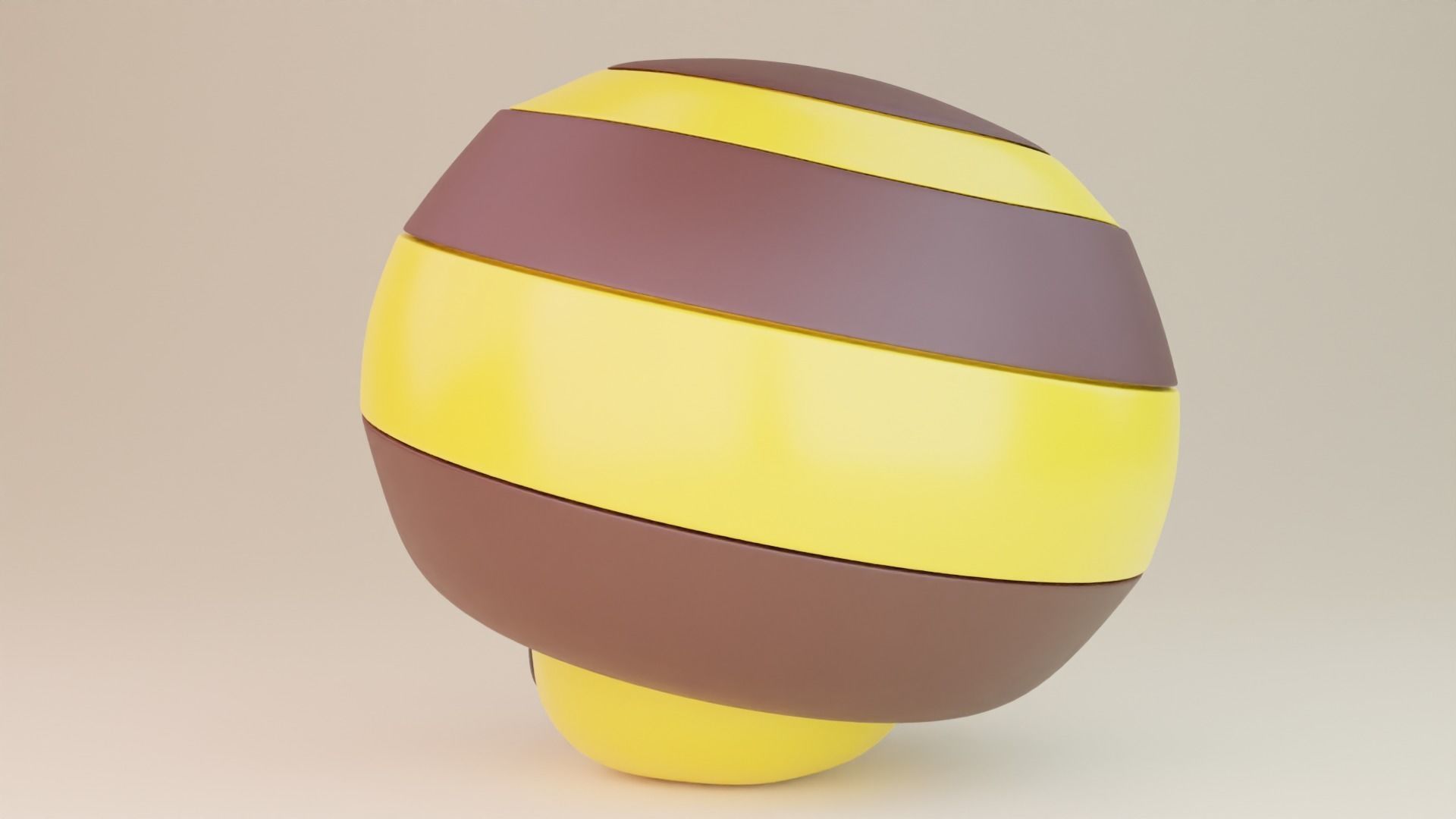 Bee Mushroom Mario 3D model_2