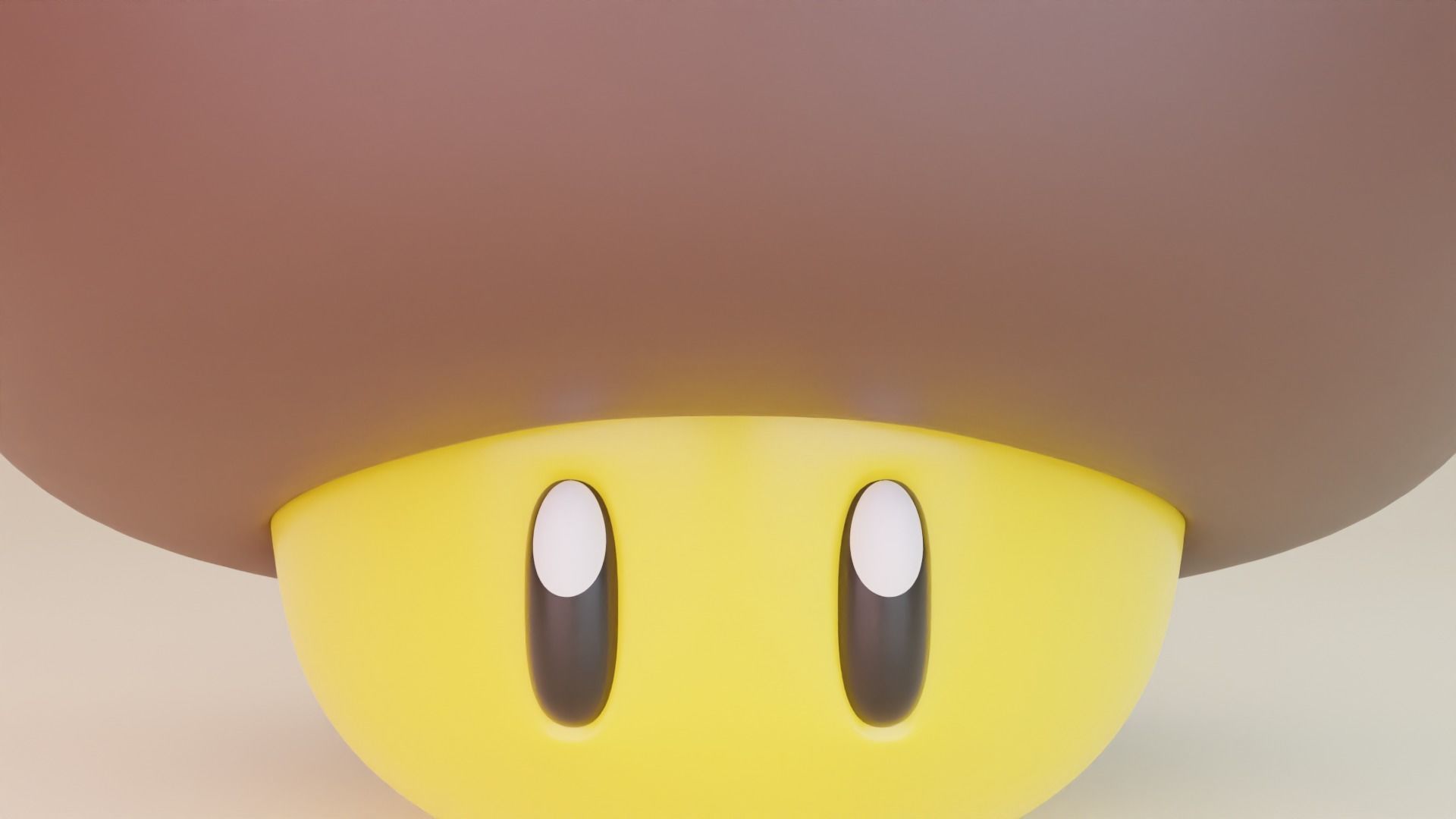 Bee Mushroom Mario 3D model_7