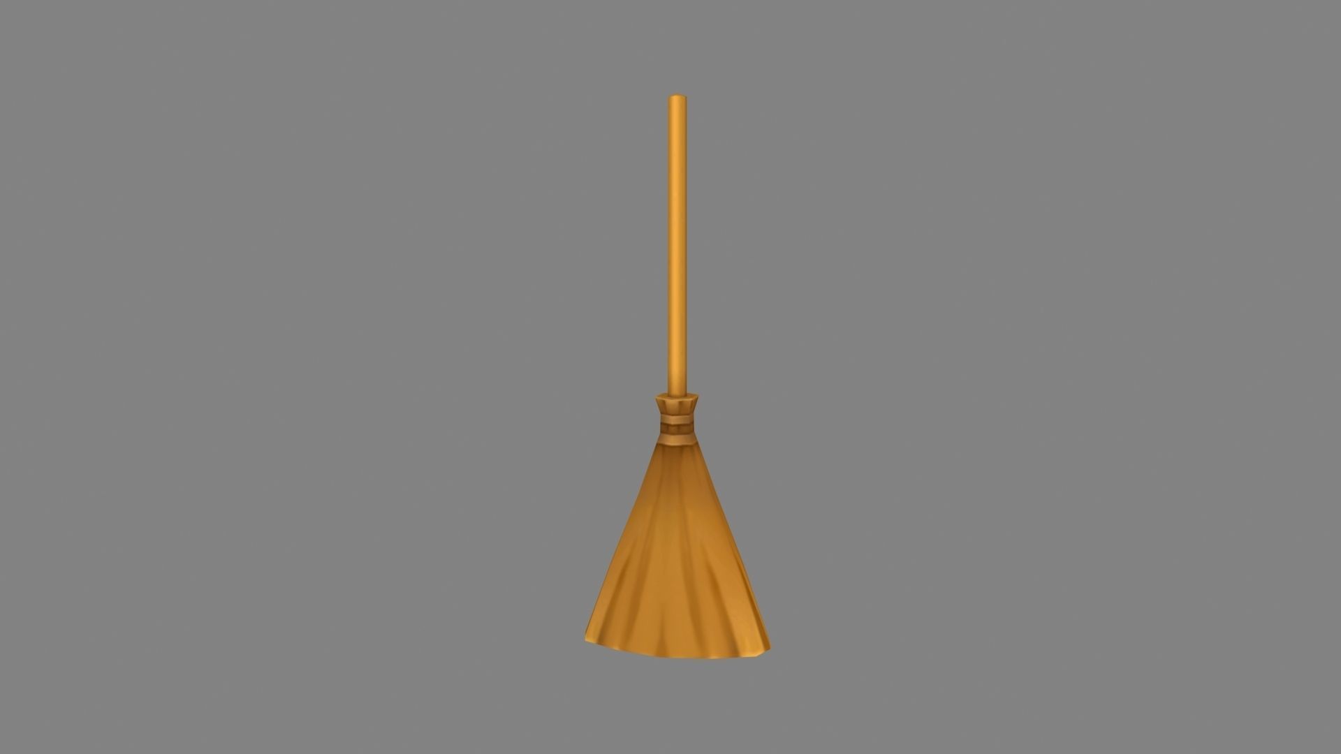 Magicdi Broom Low-poly 3D model_3