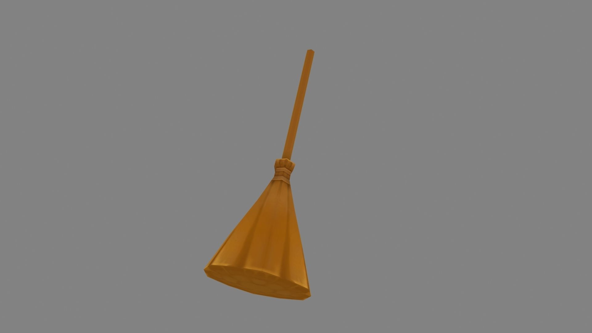 Magicdi Broom Low-poly 3D model_2