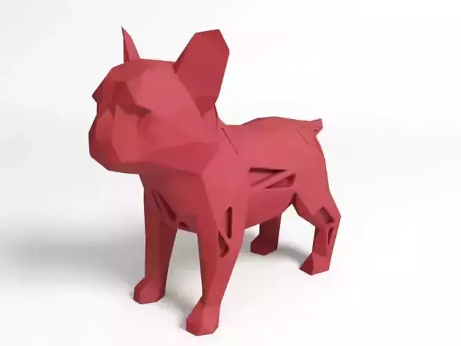 Polygon Bulldog Puppy