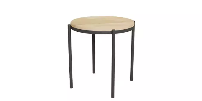 Timber Top Short Stool