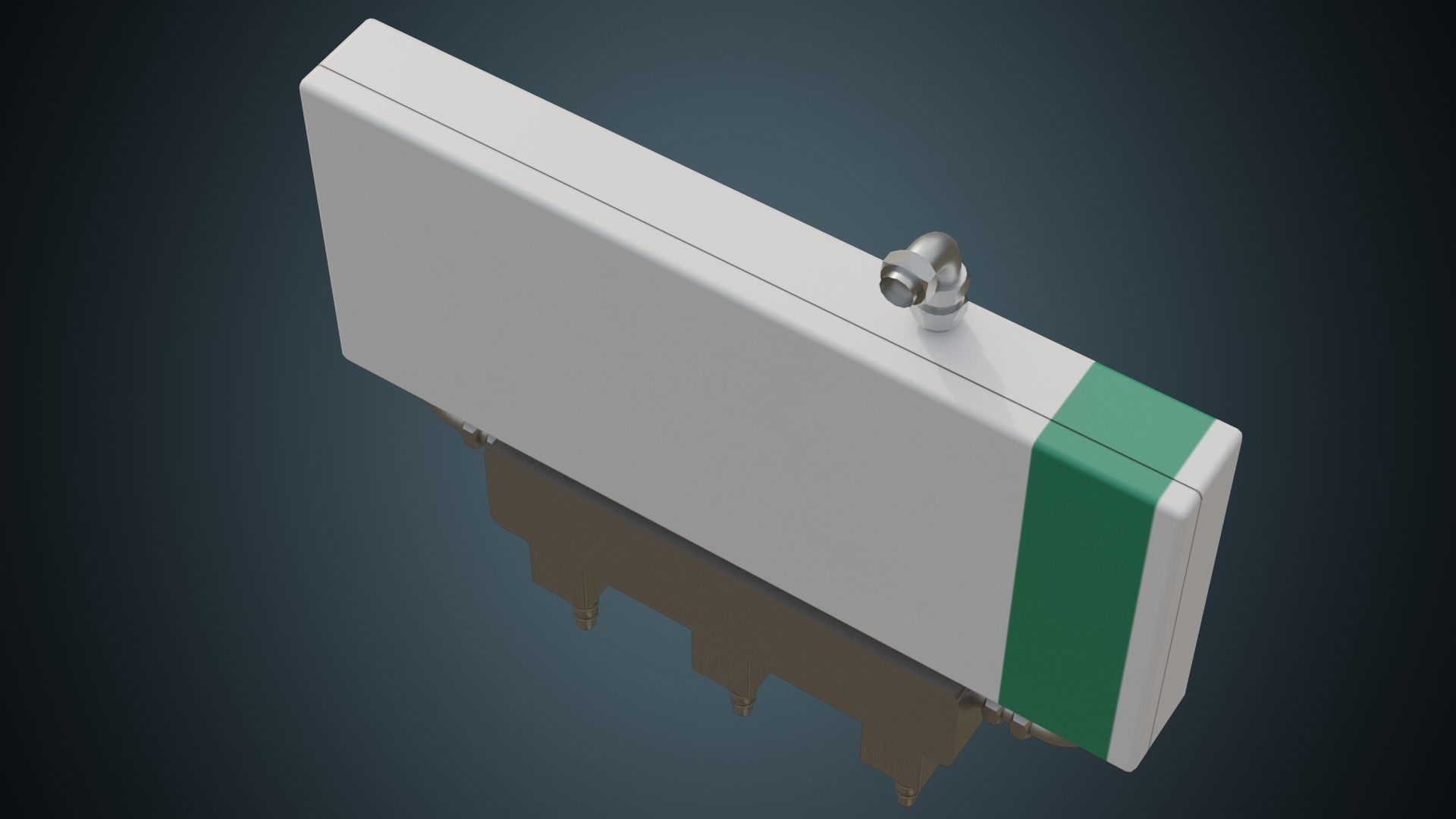 Oxygen Distributor 1A Low-poly 3D model_2