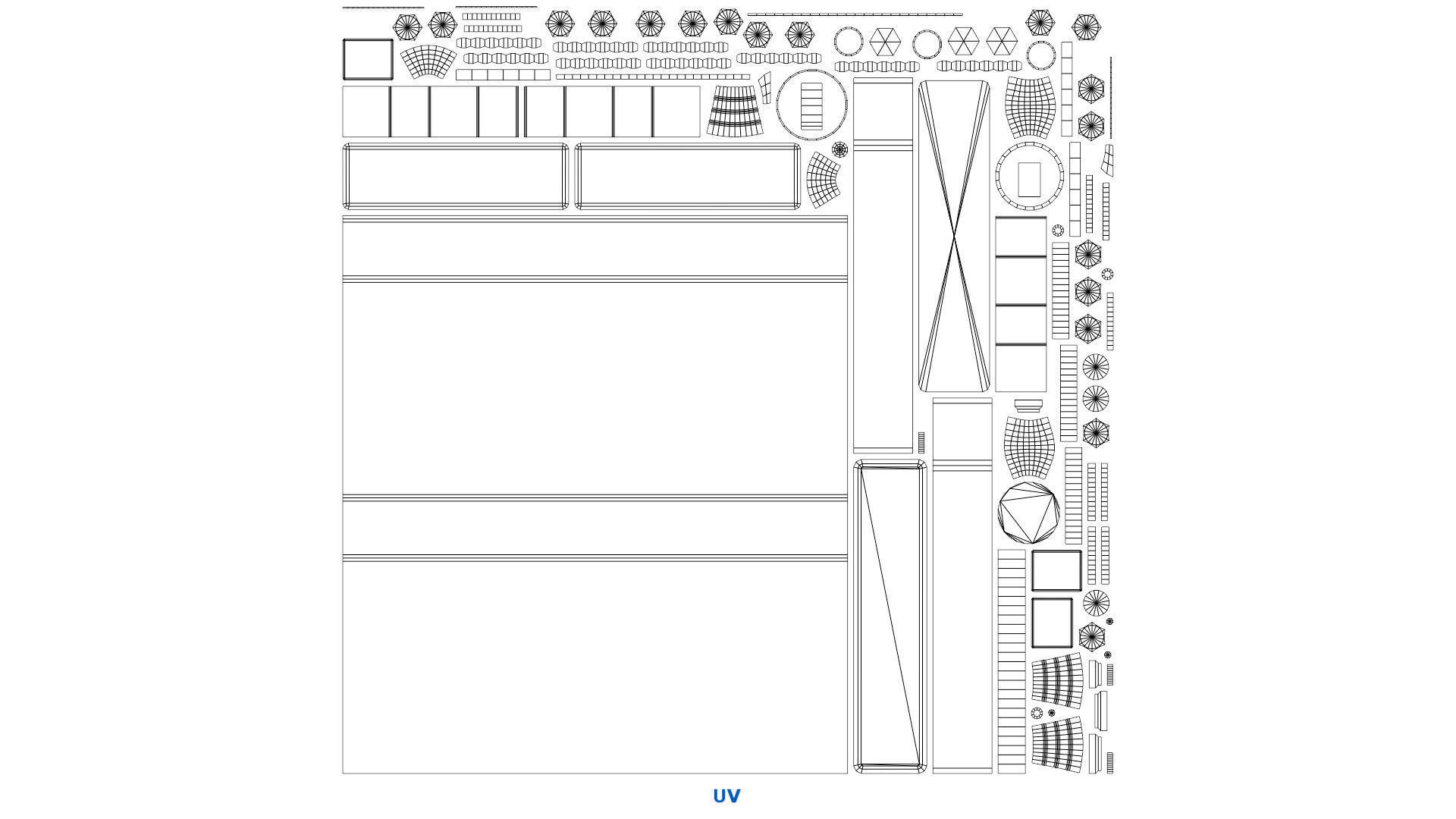 Oxygen Distributor 1A Low-poly 3D model_7