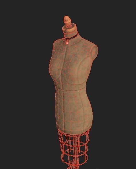 Mannequin 4K PBR Low-poly 3D model_5