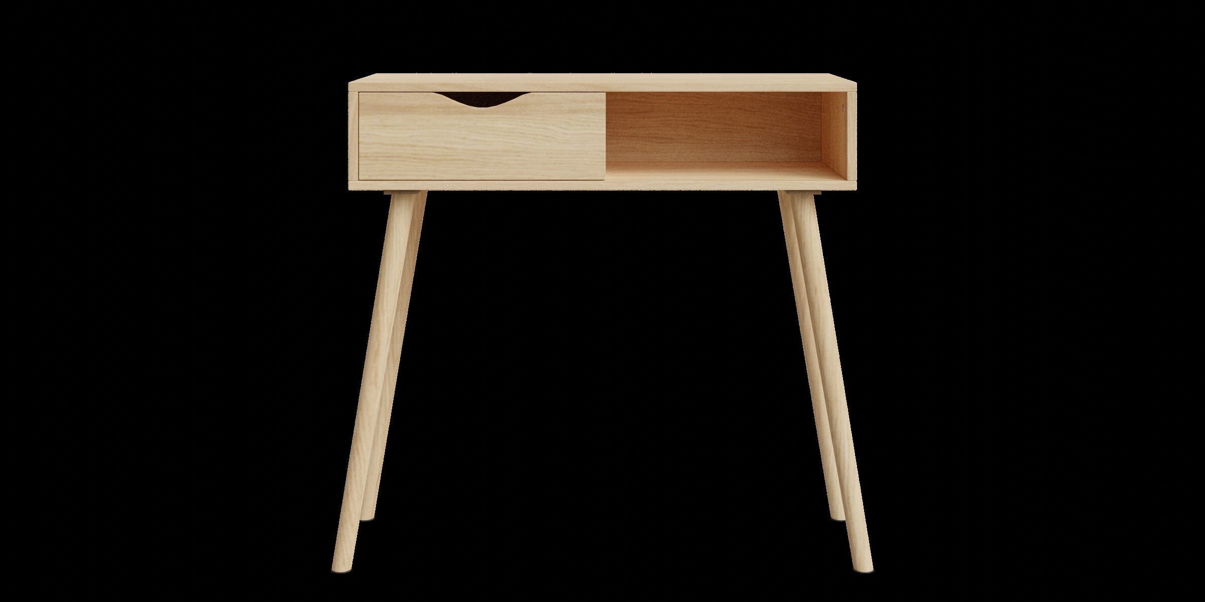 Hallway Table Oak Look 3D model CGTrader
