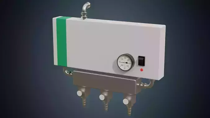 Oxygen Distributor 1 Basic Low-poly 3D model